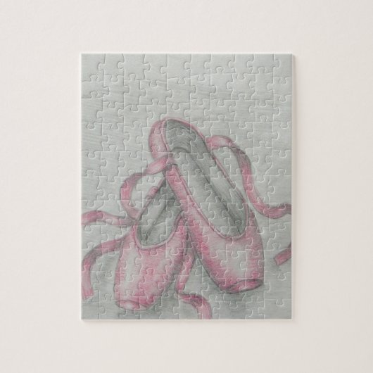 Ballettschuhe Puzzle (Vertikal)