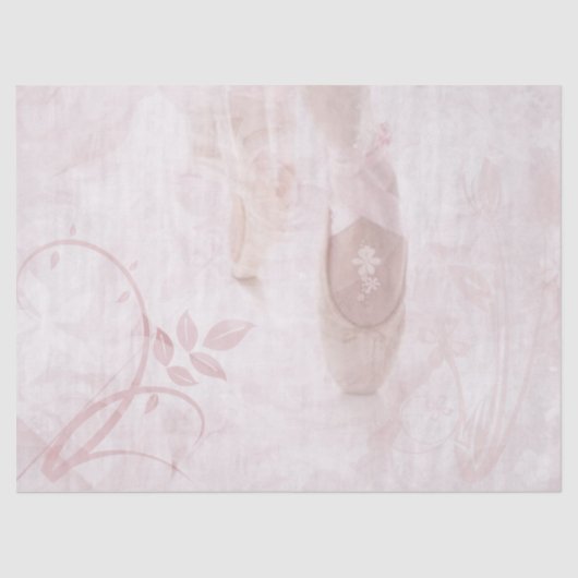 Ballettschuhe Seidenpapier (Vorderseite)