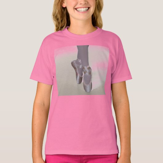 Ballettschuhe T - Shirt (Vorderseite)