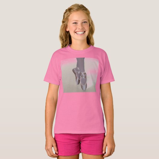 Ballettschuhe T - Shirt (Vorne ganz)