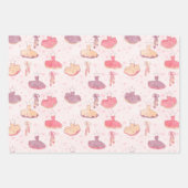 Ballettschuhe und -höre geschenkpapier set (Vorderseite 2)