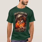 Ballettschule Versager Männer dunkles T-Shirt (Vorderseite)
