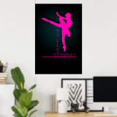 Ballettstudio - Poster (Heimbüro)