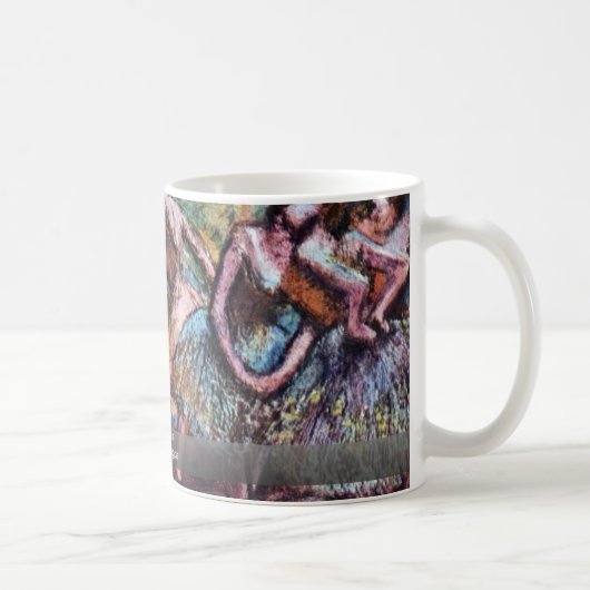 Ballettszene von Edgar Degas Kaffeetasse (Rechts)