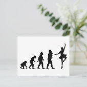 Balletttanz Postkarte (Stehend Vorderseite)