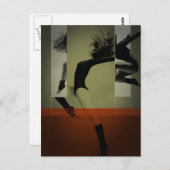 Balletttanz Postkarte (Vorne/Hinten)