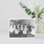 Balletttanz Probe Vintag 1916 Postkarte (Stehend Vorderseite)