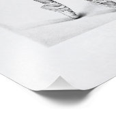 Balletttanz-Schere Ballerina Surreal zeichnend Fotodruck (Ecke)