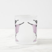 Balletttanz-Tasse Mattglastasse (Mittel)