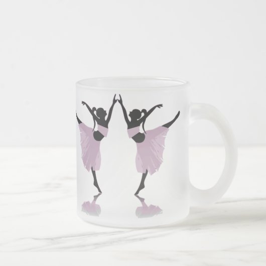 Balletttanz-Tasse Mattglastasse (Rechts)