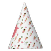 Balletttanz & Twirl Pink Ballerina Geburtstag Partyhütchen (Rechts)