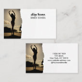 Balletttanz Visitenkarte (Vorne/Hinten)