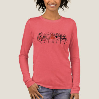 Balletttänzer an Halloween Tri-Blend Shirt