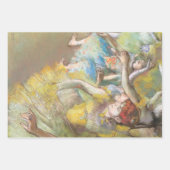 Balletttänzer auf der Bühne von Edgar Degas Geschenkpapier Set (Vorderseite)