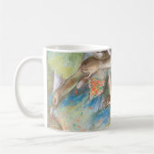 Balletttänzer auf der Bühne von Edgar Degas Kaffeetasse (Links)