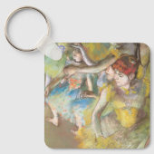 Balletttänzer auf der Bühne von Edgar Degas Schlüsselanhänger (Vorderseite)