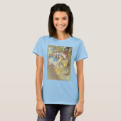 Balletttänzer auf der Bühne von Edgar Degas T-Shirt (Vorne ganz)