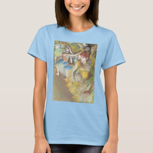 Balletttänzer auf der Bühne von Edgar Degas T-Shirt (Vorderseite)