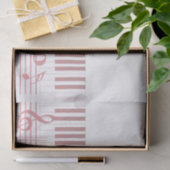 Balletttänzer auf der Tastatur Seidenpapier (Geschenk)