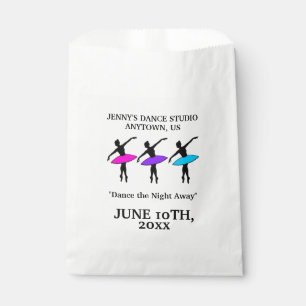 Balletttänzer Ballerina Silhouette Tanz Erwägung Geschenktütchen