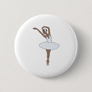 Balletttänzer Button