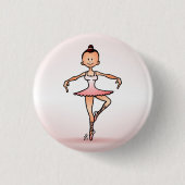 Balletttänzer Button (Vorderseite)