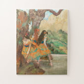 Balletttänzer, Degas Art Puzzle (Vertikal)