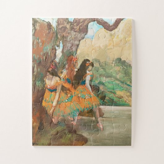 Balletttänzer, Degas Art Puzzle (Vertikal)