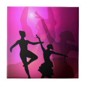 Balletttänzer Fliese (Vorderseite)