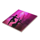 Balletttänzer Fliese (Seite)