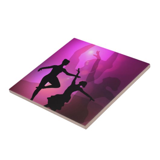 Balletttänzer Fliese (Seite)