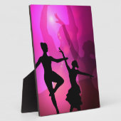 Balletttänzer Fotoplatte (Seite)