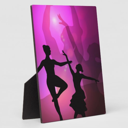 Balletttänzer Fotoplatte (Seite)