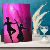 Balletttänzer Fotoplatte (Seite)