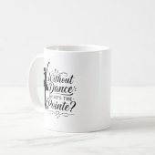 Balletttänzer-Geschenk für Ballettlehrer Kaffeetasse (Vorderseite Links)