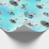 Balletttänzer Geschenkpapier (Ecke)