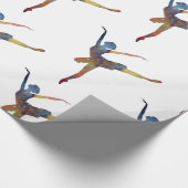 Balletttänzer Geschenkpapier (Ecke)