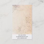 Balletttänzer II / Textur Visitenkarte (Rückseite)