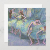 Balletttänzer in den Flügeln von Edgar Degas (Vorne/Hinten)