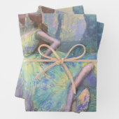 Balletttänzer in den Flügeln von Edgar Degas Geschenkpapier Set (Beispiel)