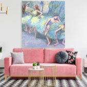 Balletttänzer in den Flügeln von Edgar Degas Leinwanddruck (Insitu (Wohnzimmer))