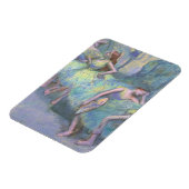 Balletttänzer in den Flügeln von Edgar Degas Magnet (Linke Seite)