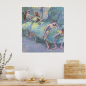 Balletttänzer in the Wings, 1890-95, Degas Poster (Küche)