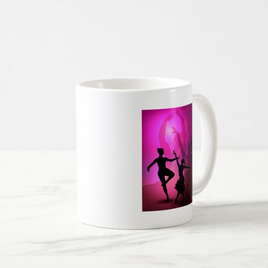 Balletttänzer Kaffeetasse (VorderseiteRechts)