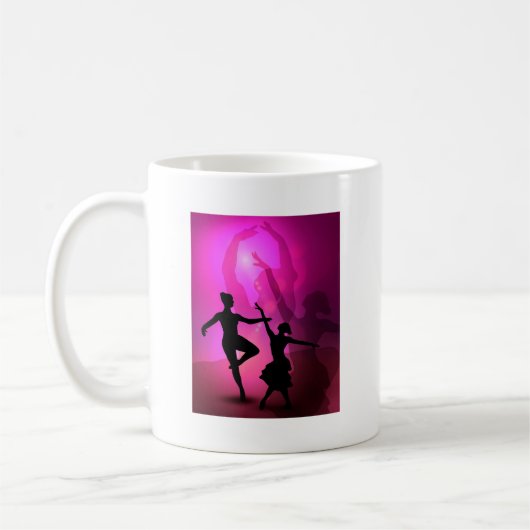 Balletttänzer Kaffeetasse (Links)