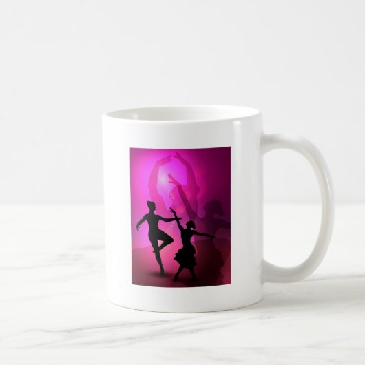 Balletttänzer Kaffeetasse (Rechts)