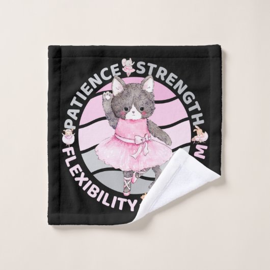 Balletttänzer - Kernwerte - Ballerina Waschlappen (Waschlappen)