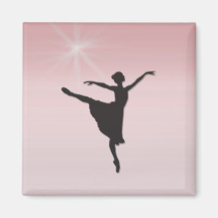 Balletttänzer Magnet