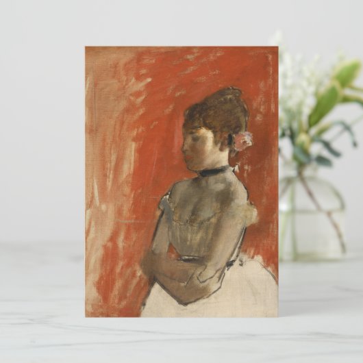 Balletttänzer mit überquerten Waffen | Edgar Degas (Stehend Vorderseite)
