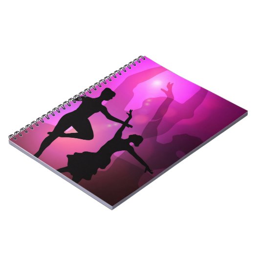 Balletttänzer Notizblock (Linke Seite)